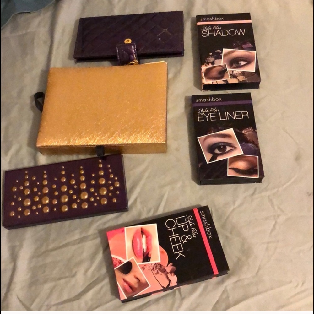 Makeup pallettes smashbox tarte
